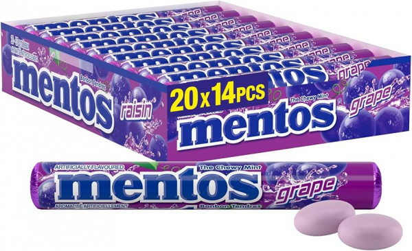 Image of MENTOS ROLL GRAPES