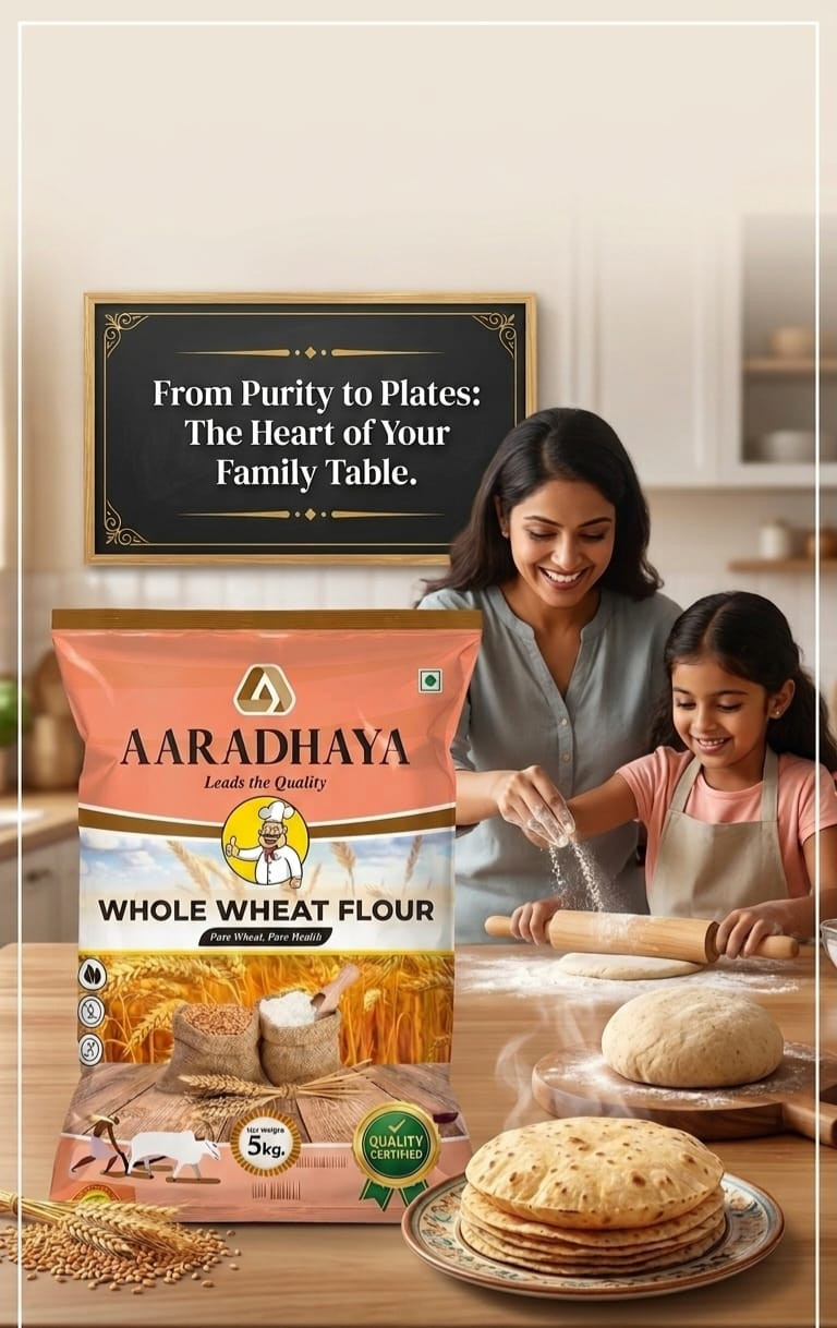 AARADHYA WHEAT FLOUR 5 KG