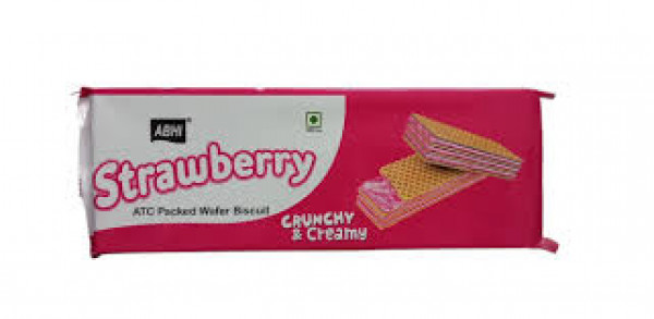Image of ABHI STRAWBERRY WEFFER BISCUITS 150G