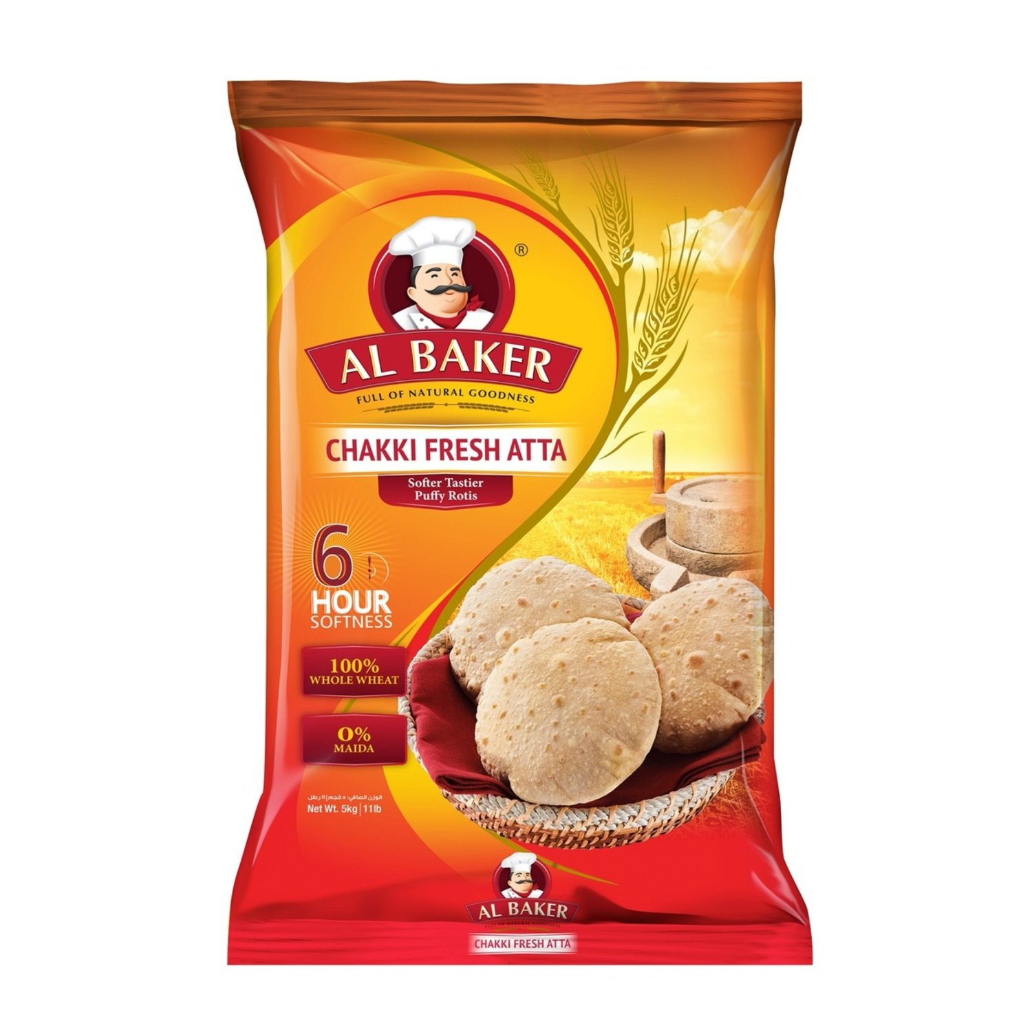 AL BAKER CHAKKI AATA 5KG