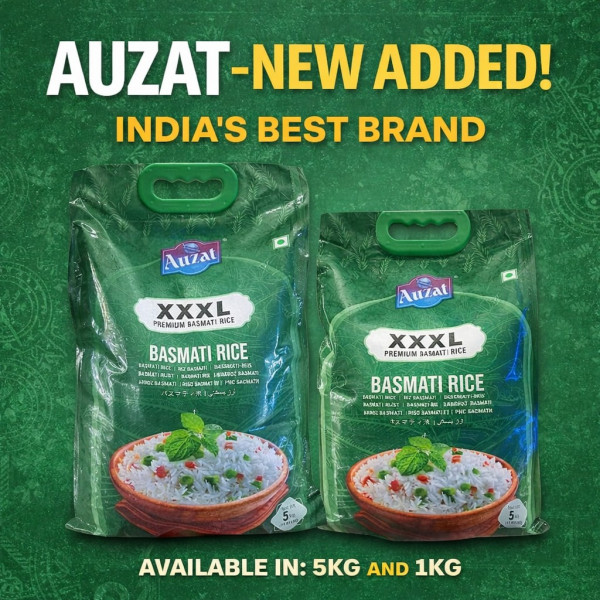 Image of Auzat XXXL Premium Basmati Rice 5KG