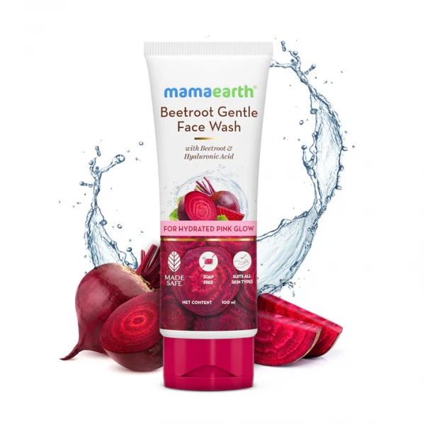 Image of MAMAEARTH BEETROOT FACEWASH