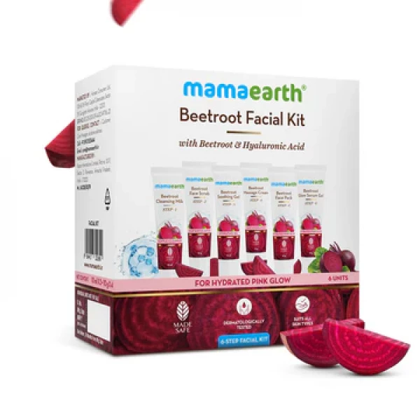 Image of MAMAEARTH BEETROOT FACIAL KIT