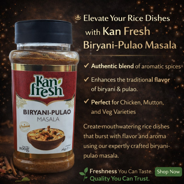 Image of KAN FRESH BIRYANI PULAO MASALA 200GM