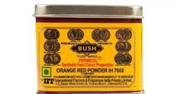 Image of BUSH ORANGE RED COLOR 100G