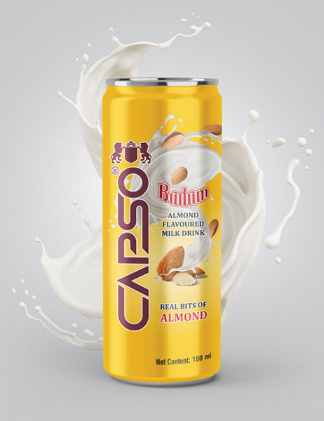 Image of CAPSO FLAVOURED DRINK 180 ML (ALMOND BADAM)