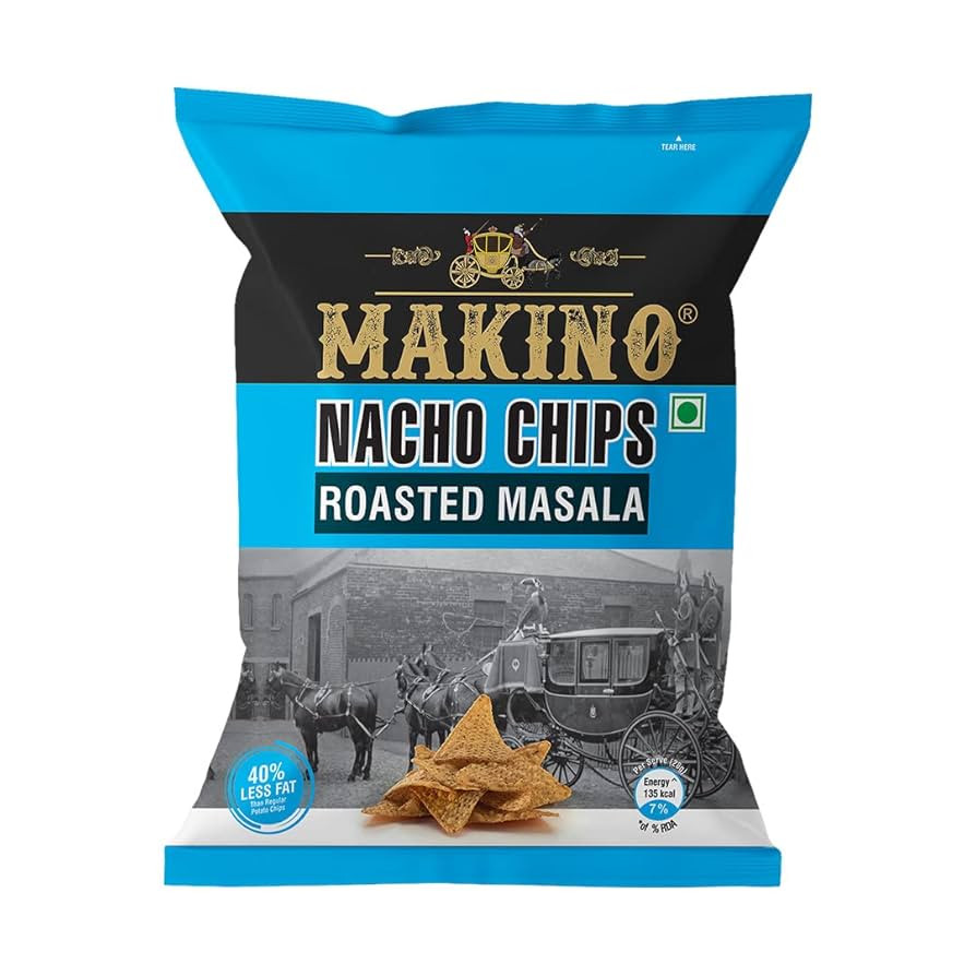 MAKINO NACHOS CHIPS SALTED 60GM