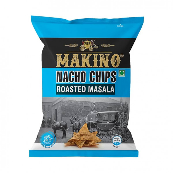 Image of MAKINO NACHOS CHIPS SALTED 60GM
