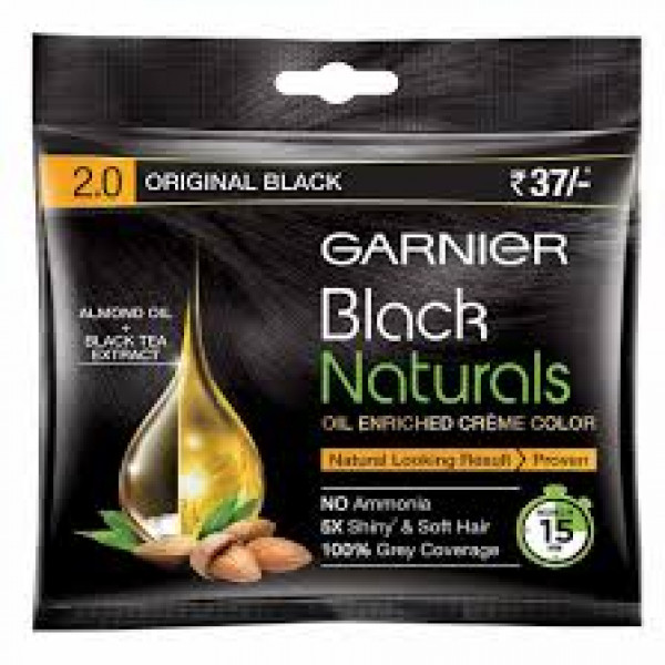 Image of GARNIER HAIR COLOUR BLACK