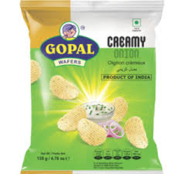 Image of GOPAL CREAMY ONION WAFER 150GM