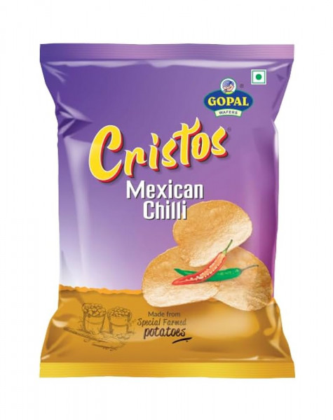 Image of GOPAL CRISTOS MEXICAN CHILLI WAFERS 135GM