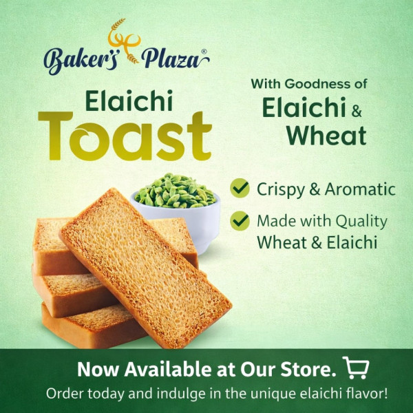 Image of BAKERS PLAZA ELAICHI TOAST 200GM