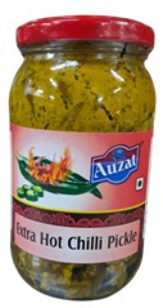 Image of Auzat Extra Hot Chilli Pickle 400GM