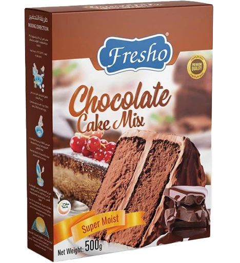 FRESHO CAKE  MIX CHOCOLATE 500GM
