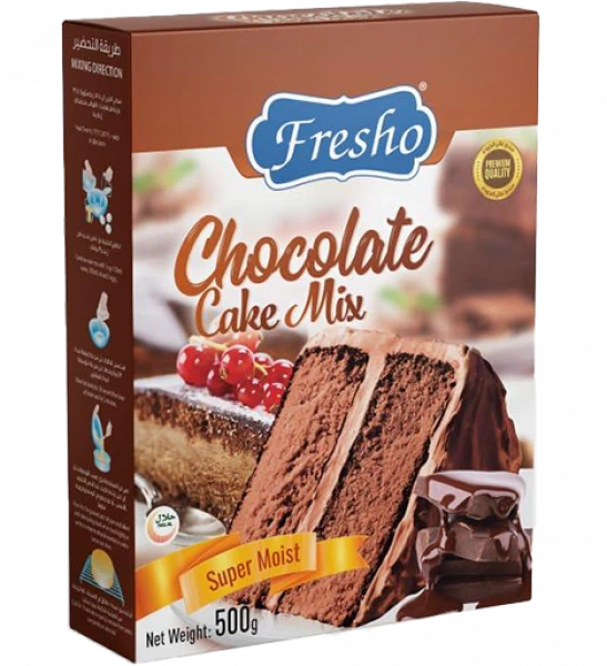 Image of FRESHO CAKE  MIX CHOCOLATE 500GM