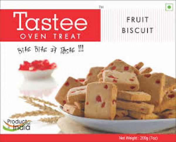 Image of TASTEE COOKIES FRUIT BISCUIT 200 GM