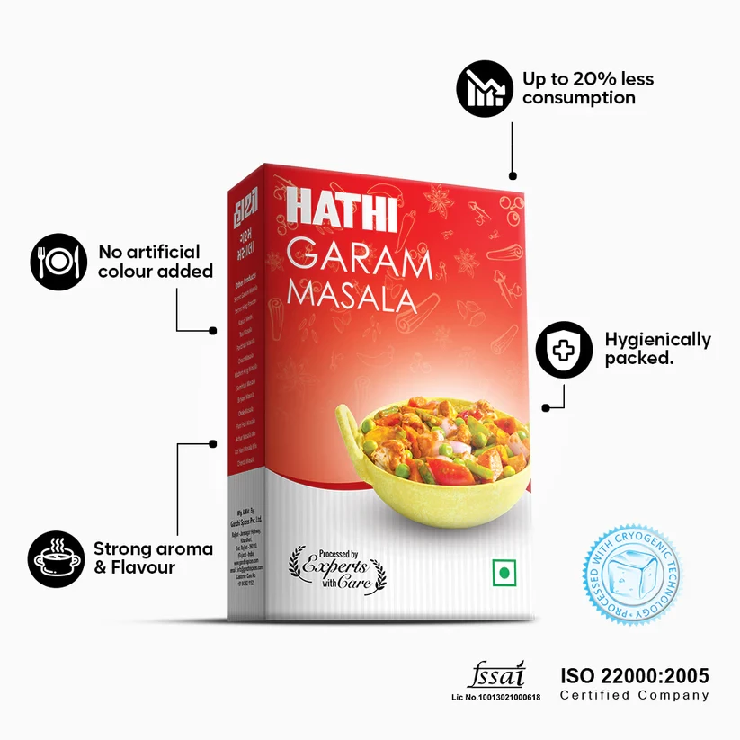 HATHI GARAM MASALA 100GM