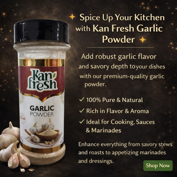 Image of KAN FRESH GARLIC POWDER 90GM