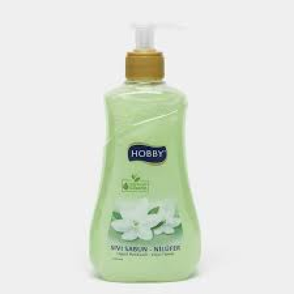Image of HOBBY PEARL LIQUID SOAP LOTUS FLOWER 400ML