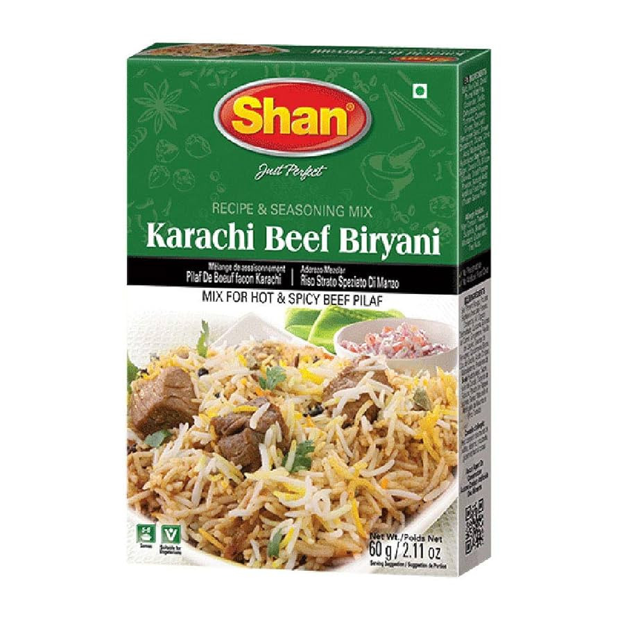 SHAN KARACHI BEEF BIRYANI 60GM