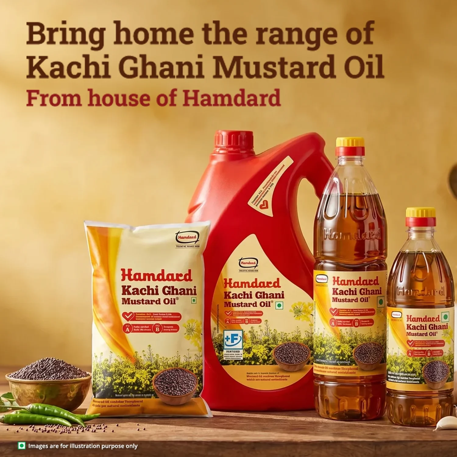 Hamdard Pure Mustard Oil 500ML