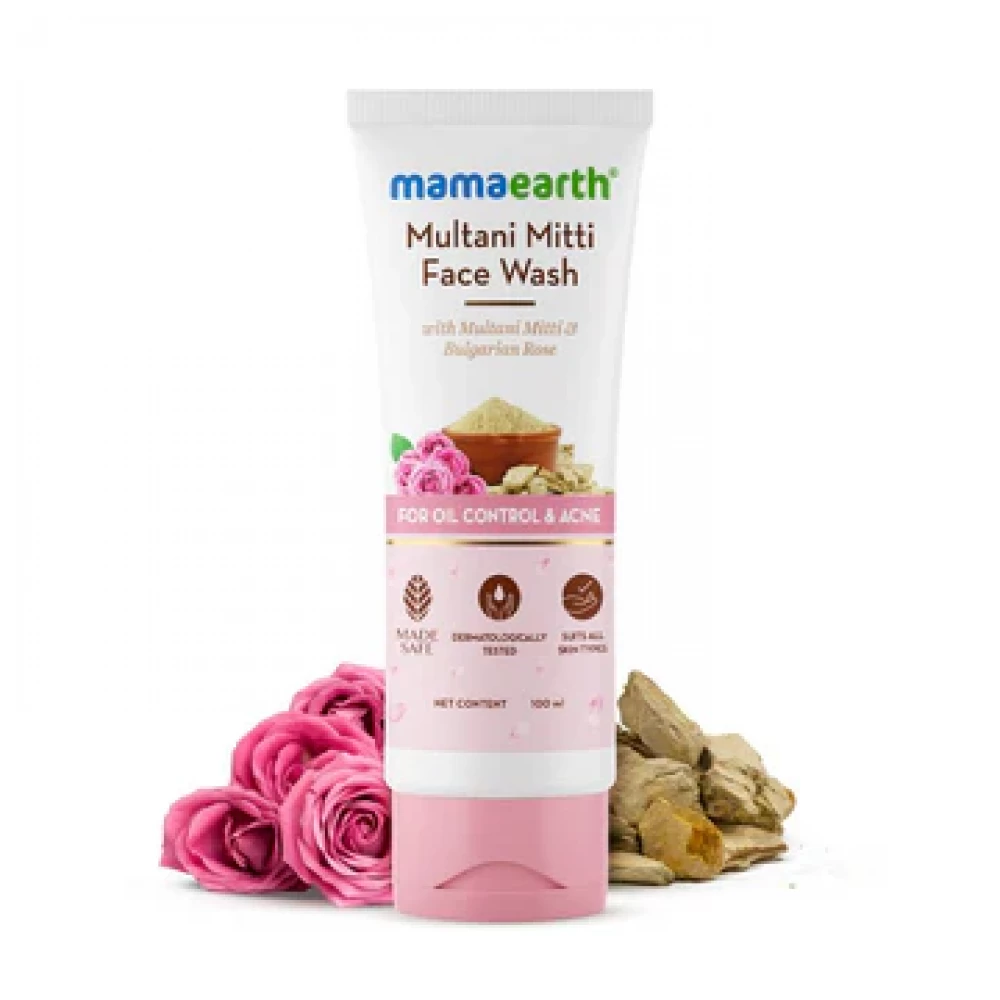 Asia Multani MAMAEARTH MULTANI MITTI FACEWASH