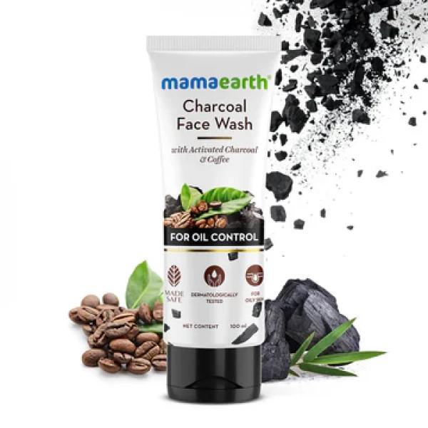 Image of MAMAEARTH CHARCOAL FACEWASH