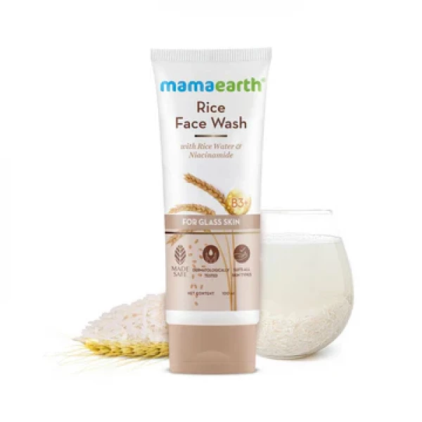 Image of MAMAEARTH RICE WATER FACEWASH