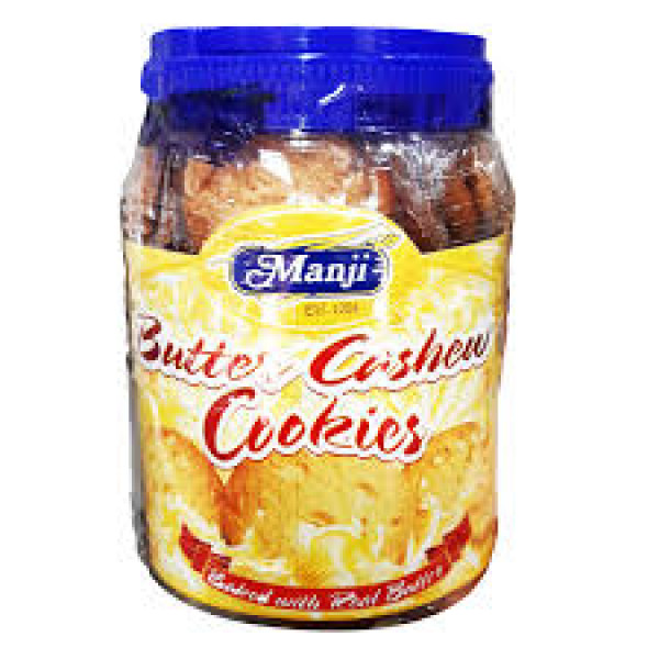 Image of MANJI BUTTER CASHEW COOKIES 450G