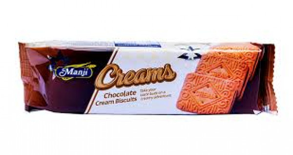 Image of MANJI CREAM BISCUIT CHOCOLATE 78G