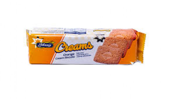 Image of MANJI CREAM BISCUITS ORANGE 78G
