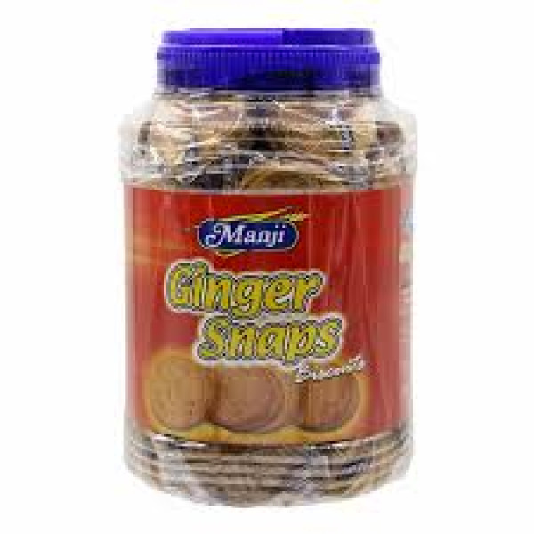 Image of MANJI GINGER SNAP JAR 1 KG