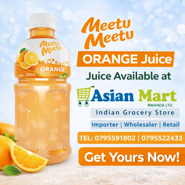 Image of Meetu Meetu OrangeJuice Drink 320ML