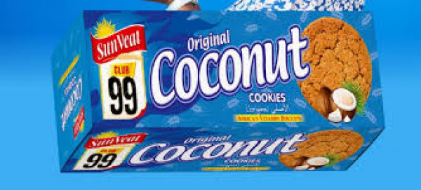 Image of SUNVEAT CLUB 99 COCONUT COOKIES 175GM