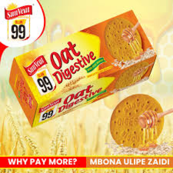 Image of SUNVEAT CLUB 99 OAT HONEY DIGESTIVE 175GM
