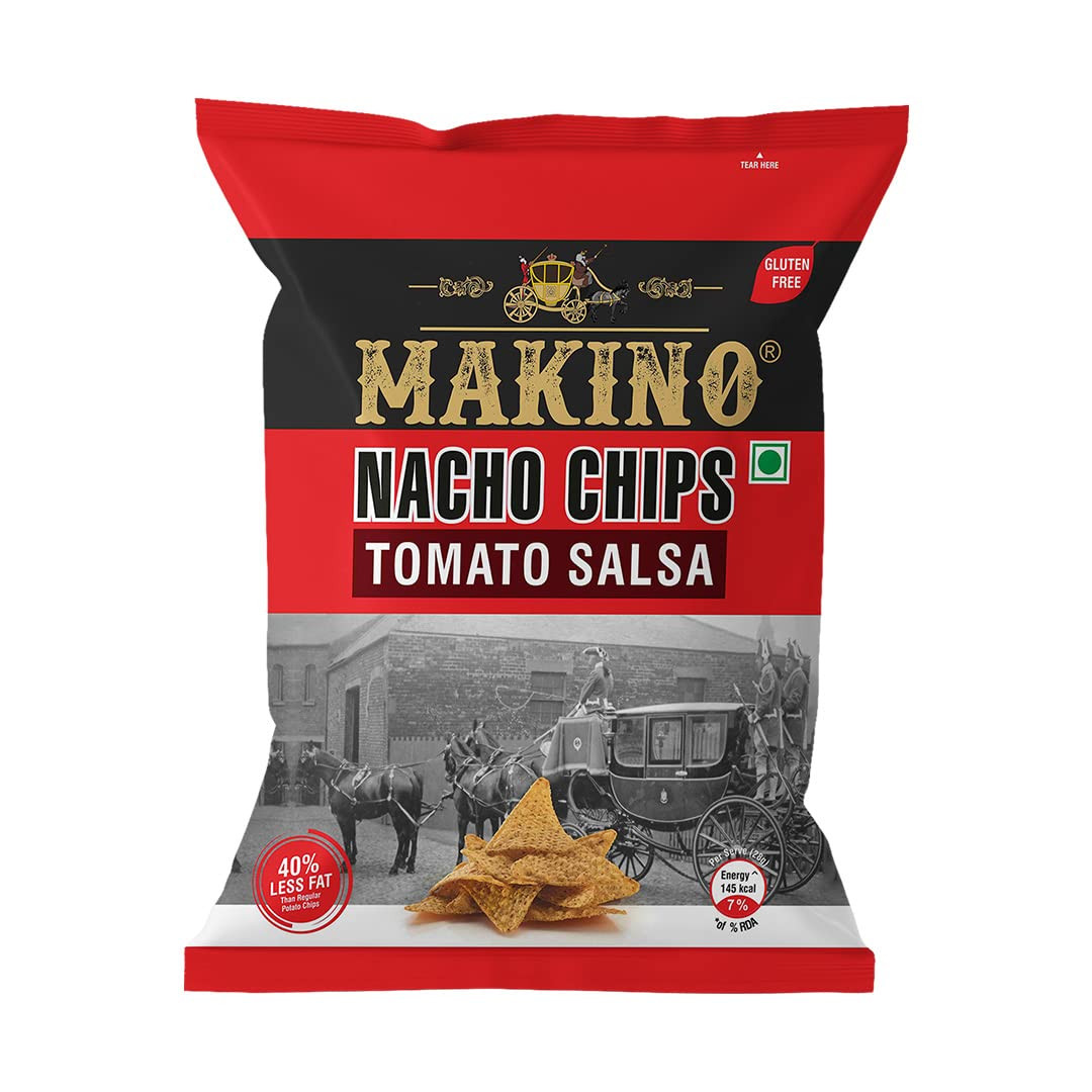 MAKINO NACHO CHIPS TOMATO SALSA 60GM