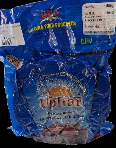 Image of UPHAR ZAHIDI SELECTED DATES 500GM