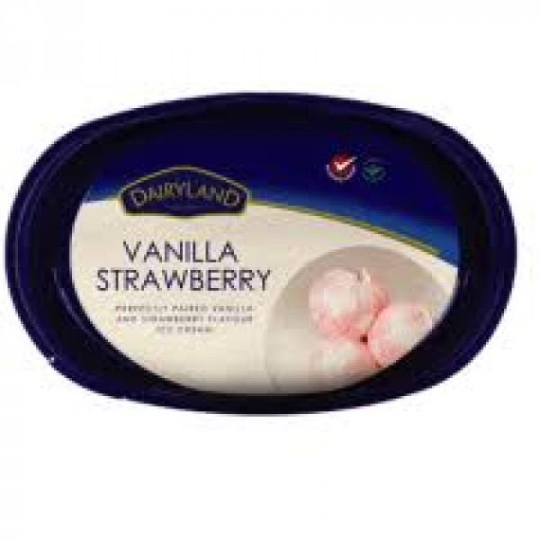 Image of DL VANILLA/STRAWBERRY CUPS 250 ML