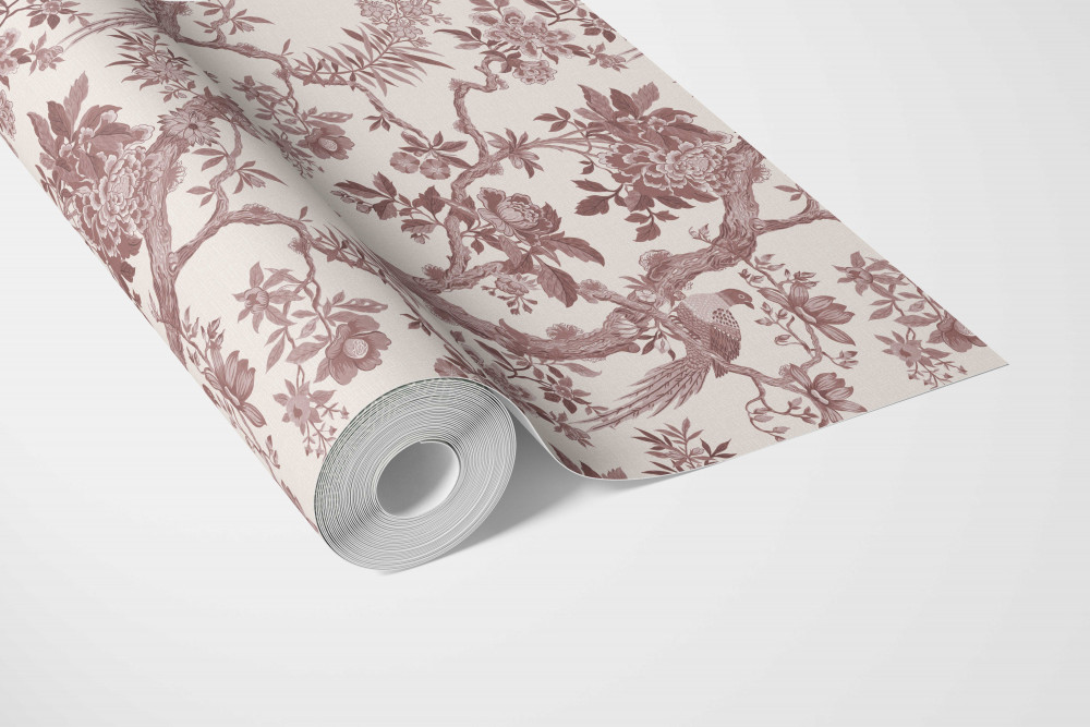 Image of Toile Wallpaper