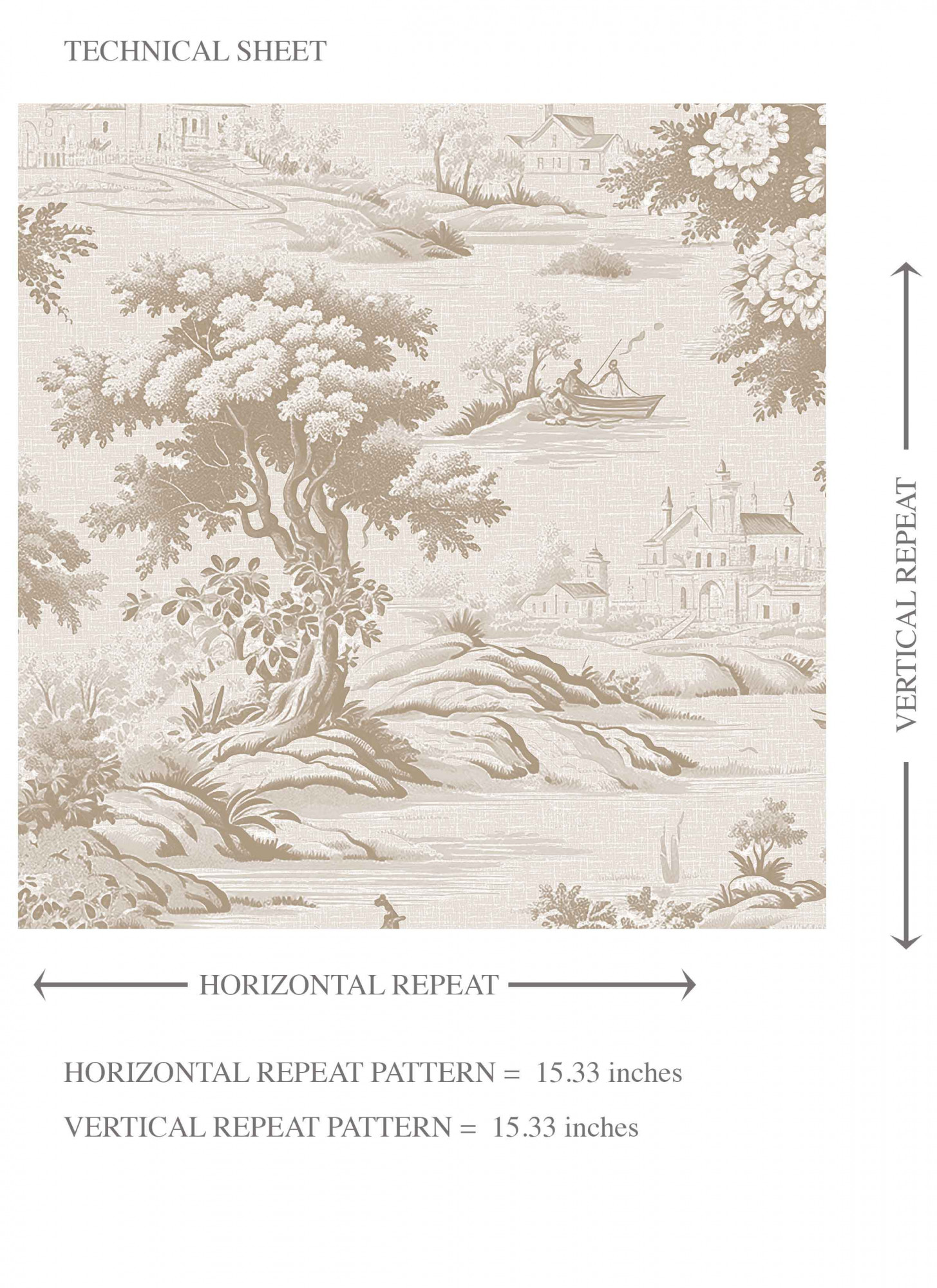 Toile Wallpaper