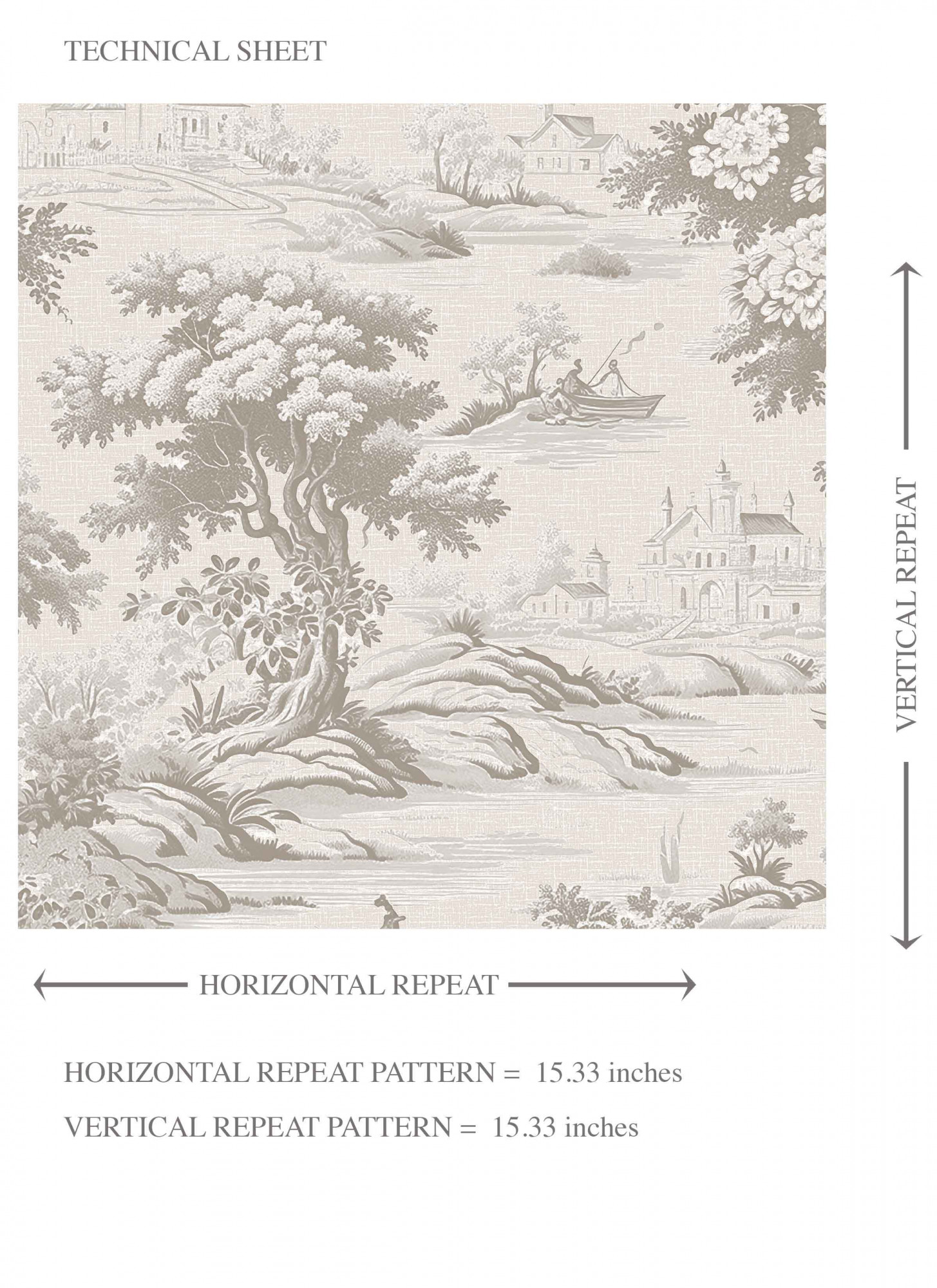 Toile Wallpaper