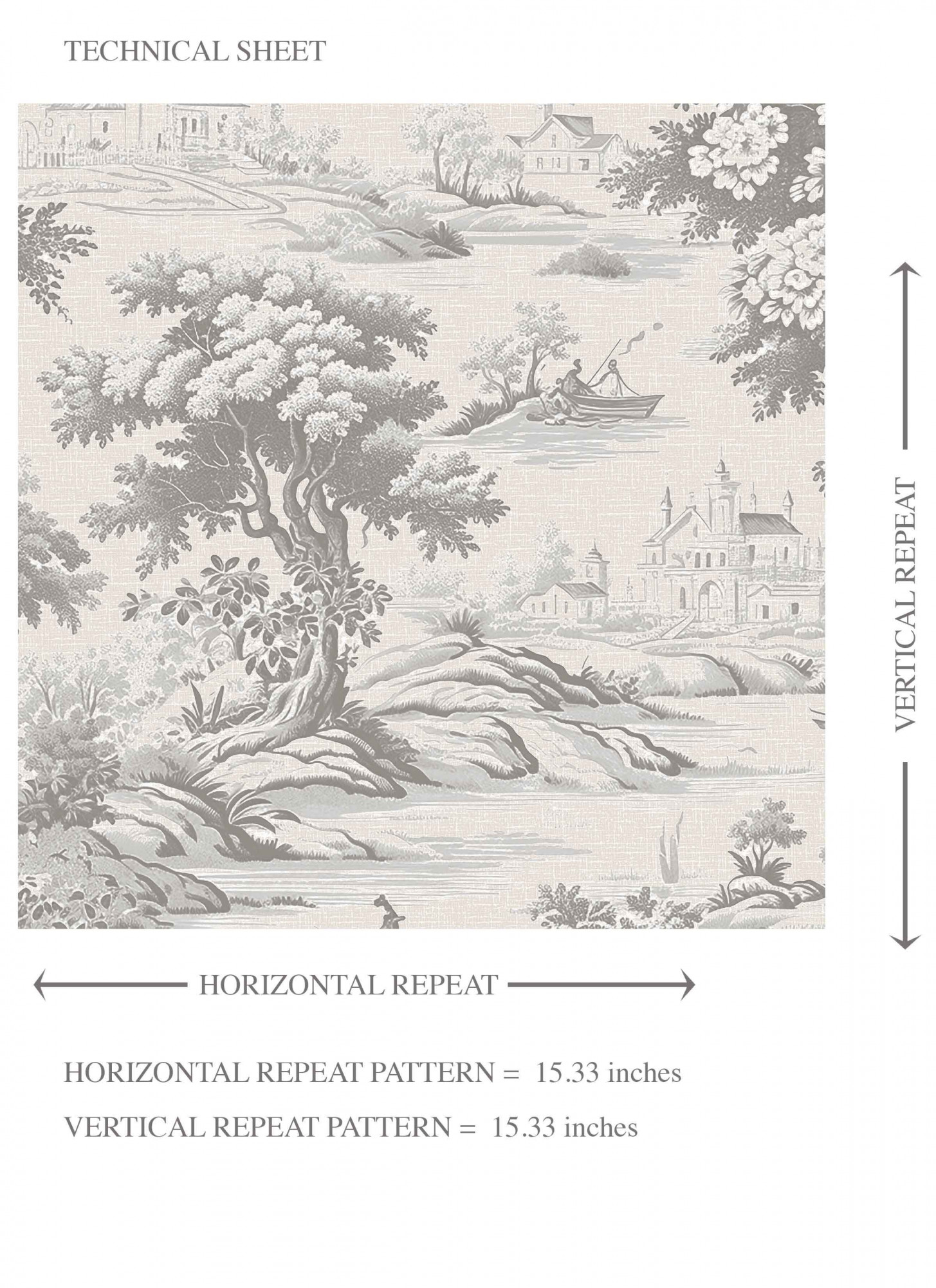 Toile Wallpaper