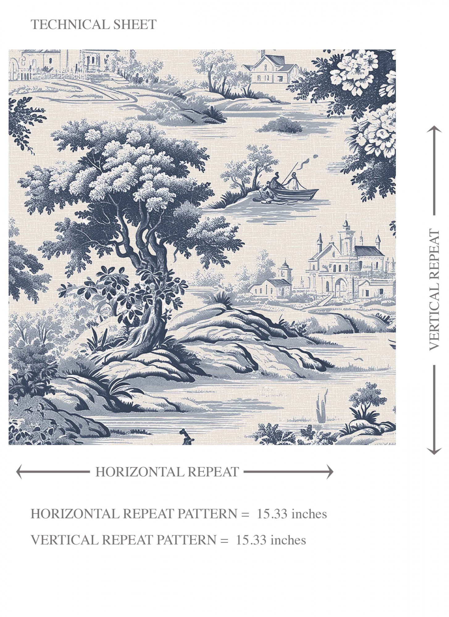 Toile Wallpaper