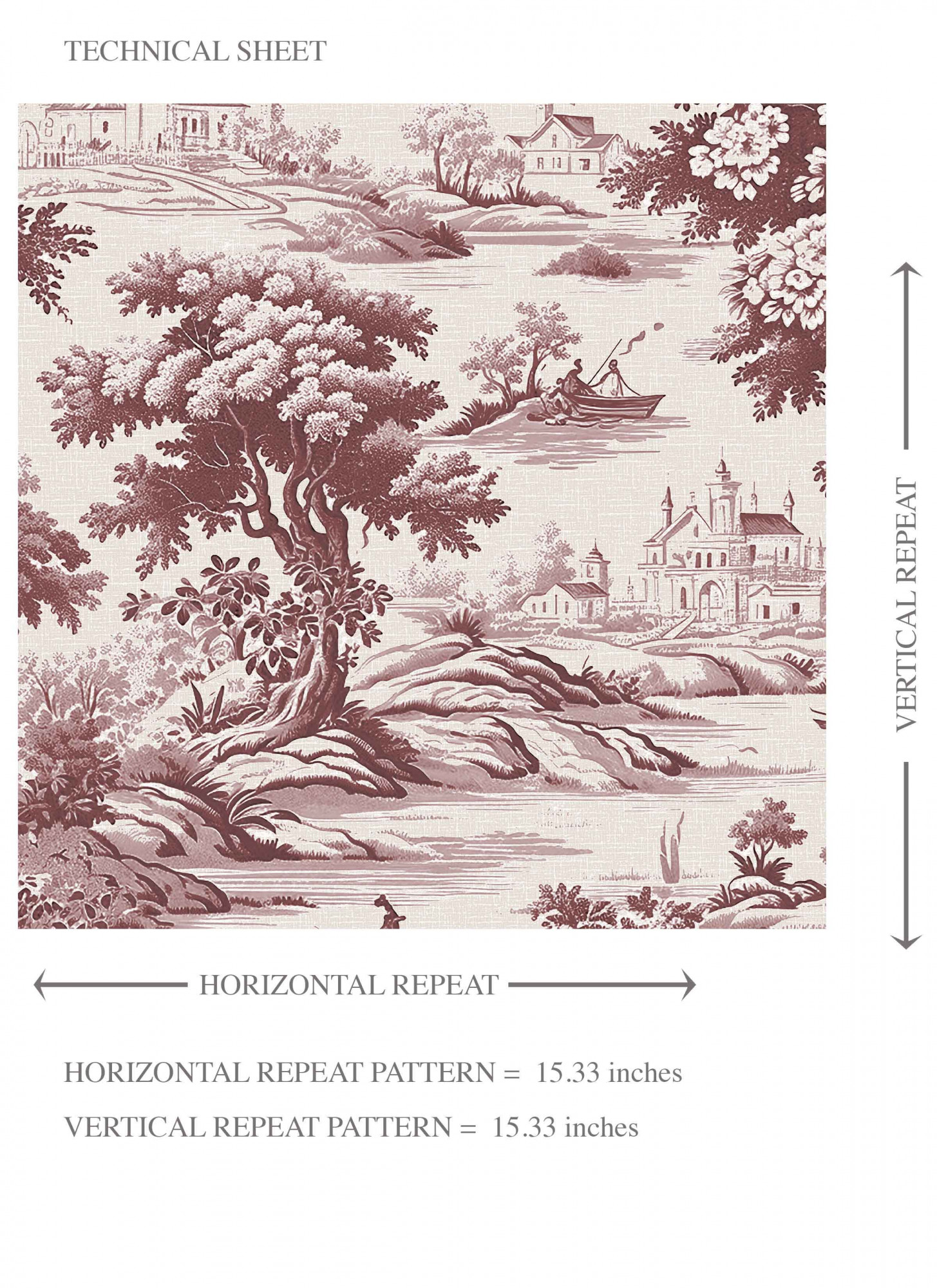 Toile Wallpaper