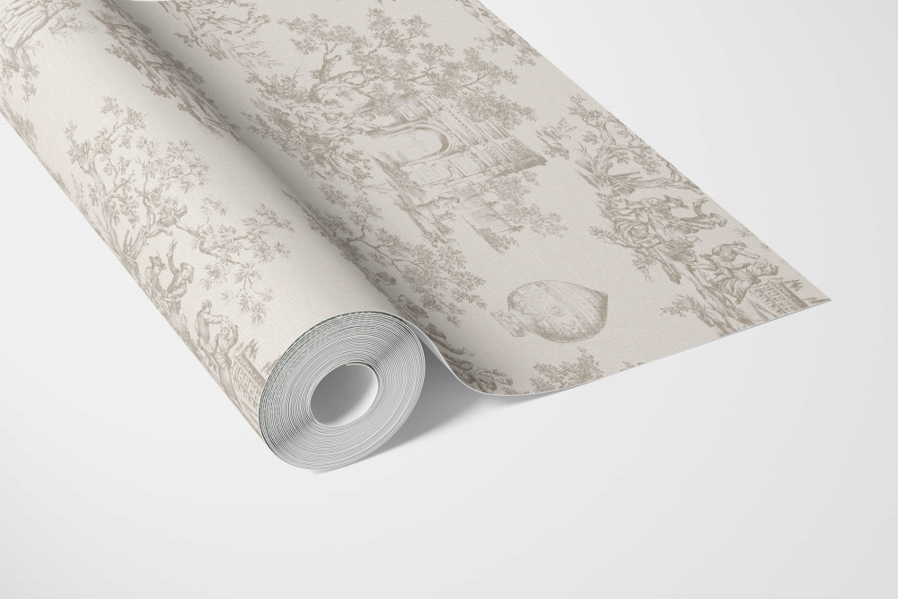 Image of Toile Wallpaper