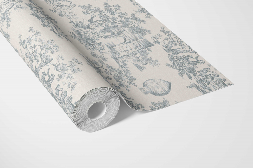 Image of Toile Wallpaper