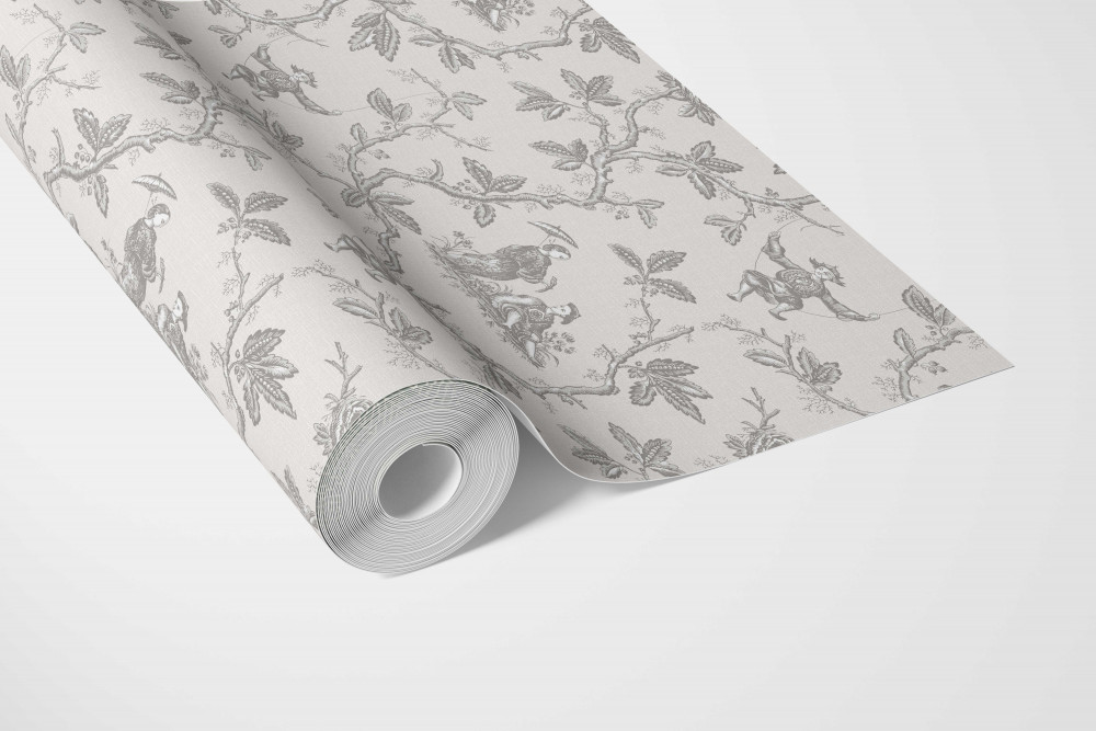 Image of Toile Wallpaper