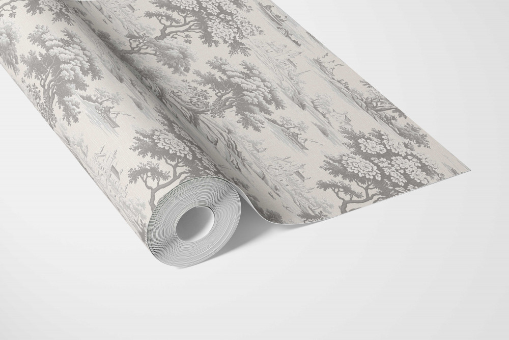 Image of Toile Wallpaper
