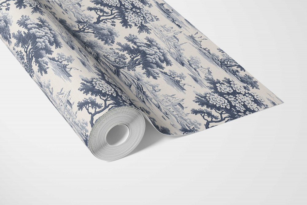 Image of Toile Wallpaper