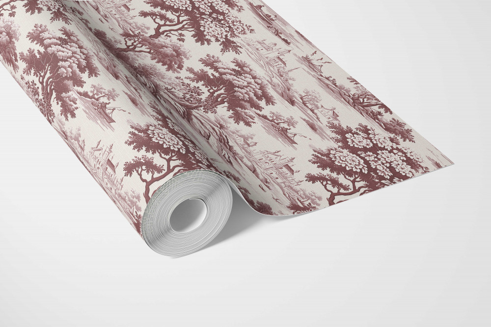 Image of Toile Wallpaper